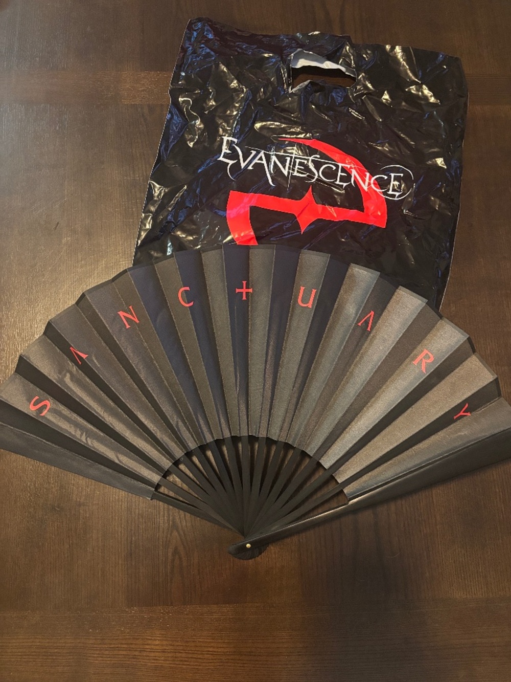 OFFICIAL Evanescence Sanctuary 2026 concert fan RARE